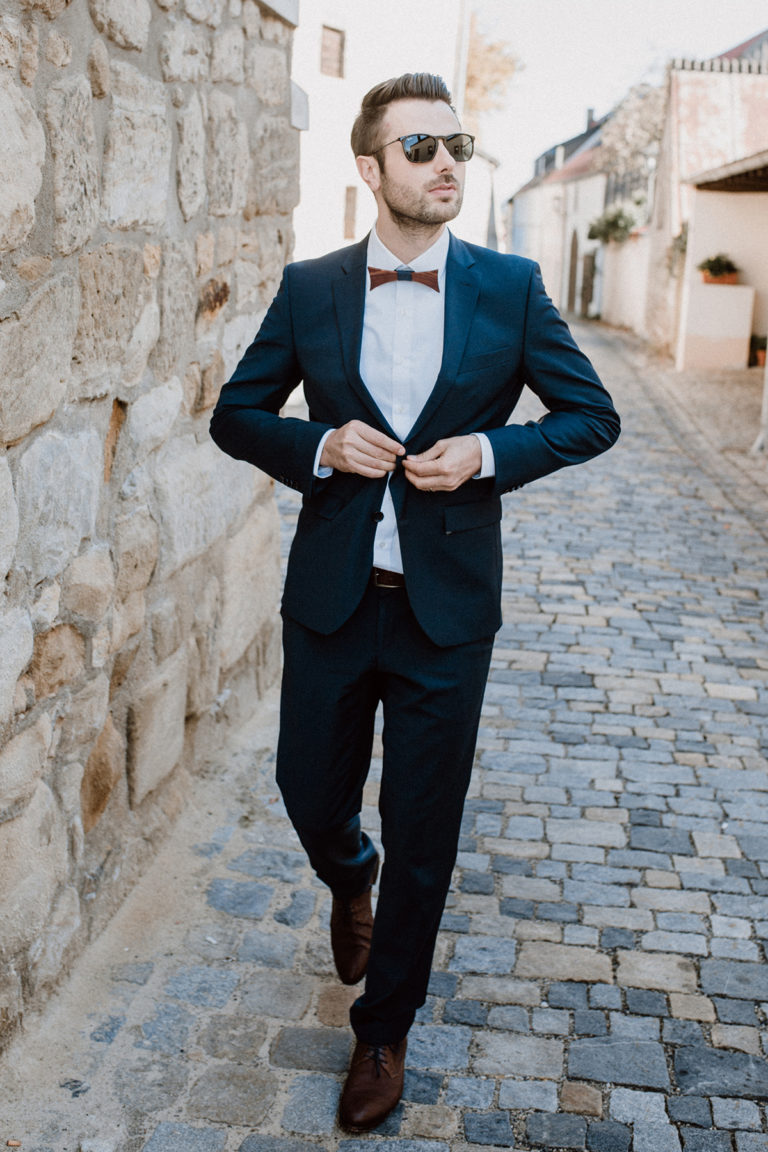 Holzfliege aus Zwetschgenholz - vom baam