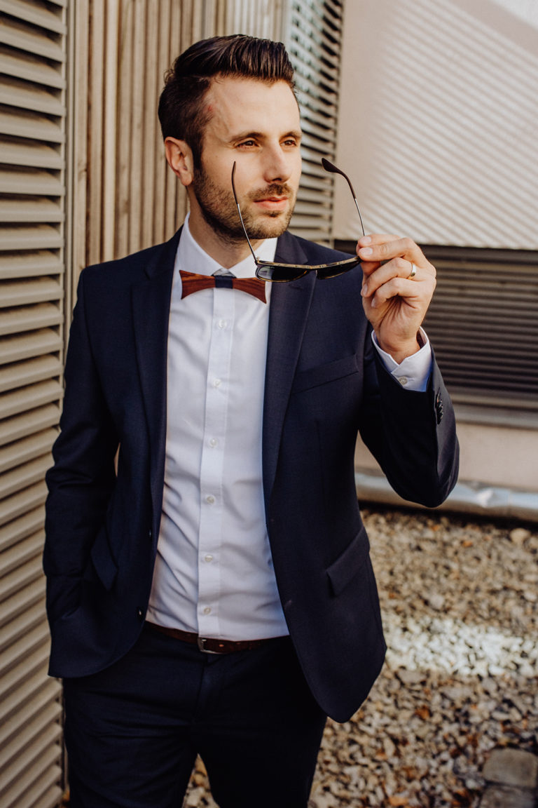 Holzfliege aus Zwetschenholz - vom baam