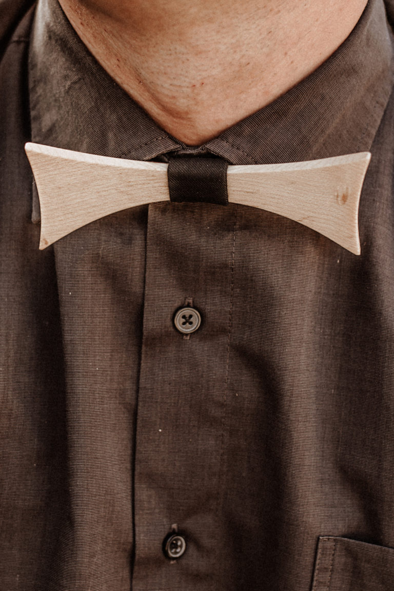 Holzfliege aus Ahornholz - vom baam