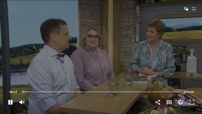 Zu Gast bei „Wir in Bayern“